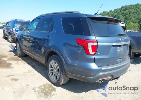 2018 Ford Explorer Xlt z USA, uszkodzony, nr VIN 1FM5K8D86JGA27836